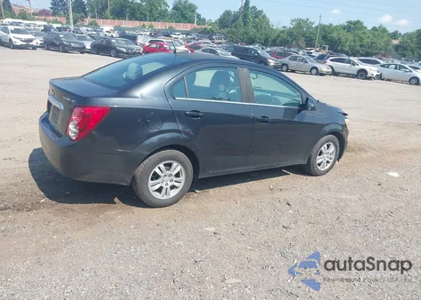 2015 Chevrolet Sonic Lt Auto из США, поврежденный, VIN 1G1JC5SH4F4187569